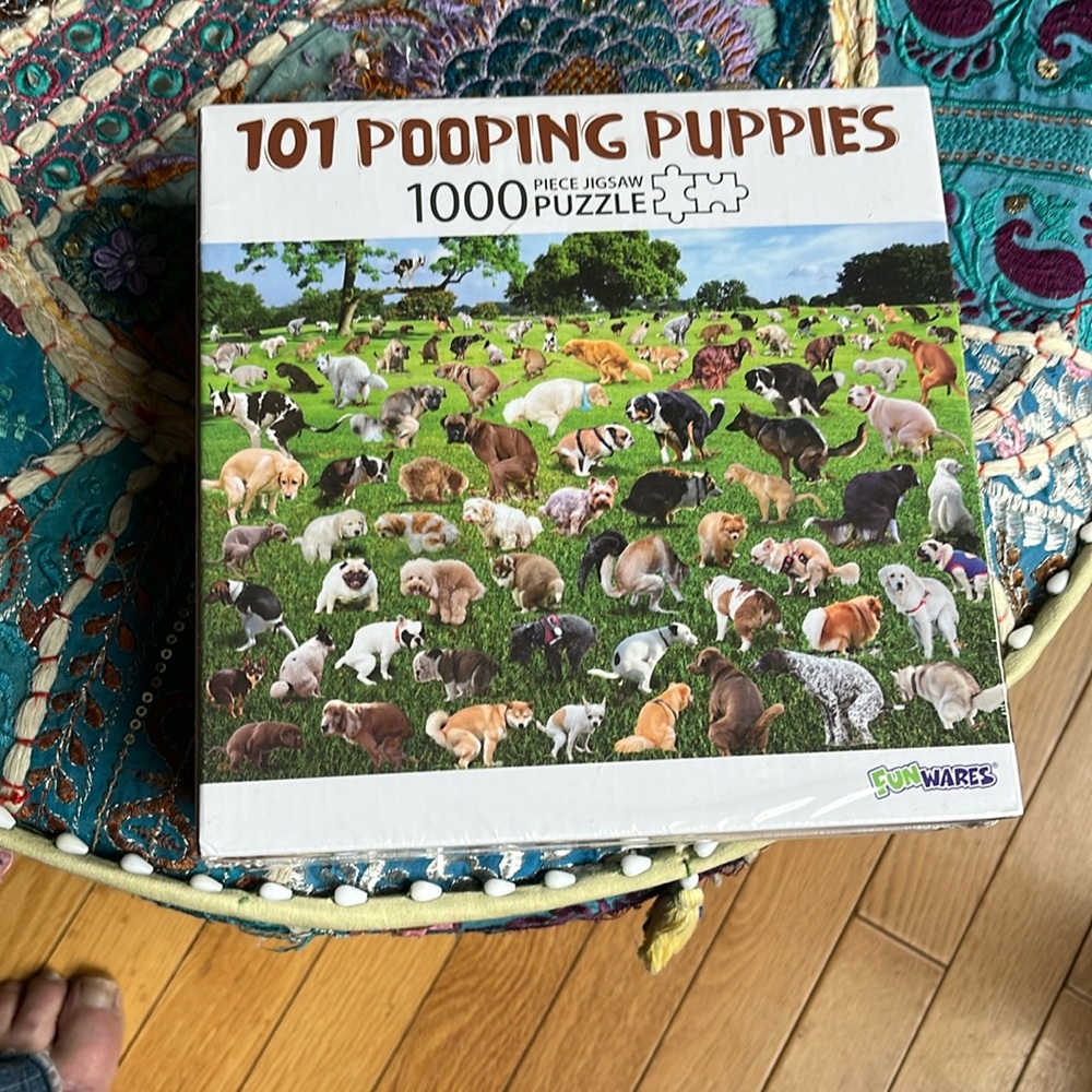 101 Pooping Puppies Jigsaw Puzzle New sealed